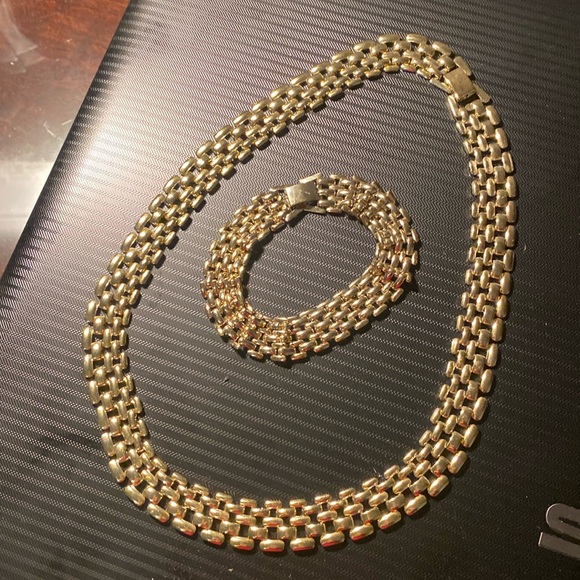 Jewelry necklace and bracelet. Perfect condition - Picture 1 of 5